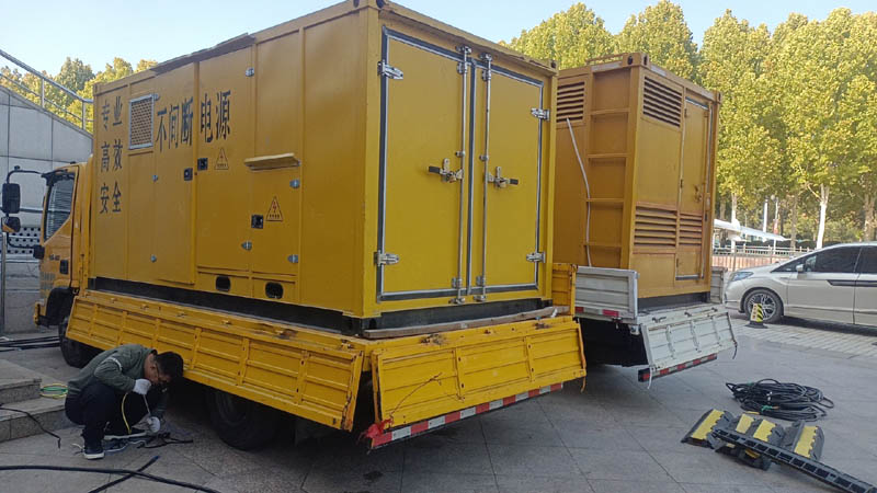 定海柴油发电机组和UPS电源配合使用时的注意事项